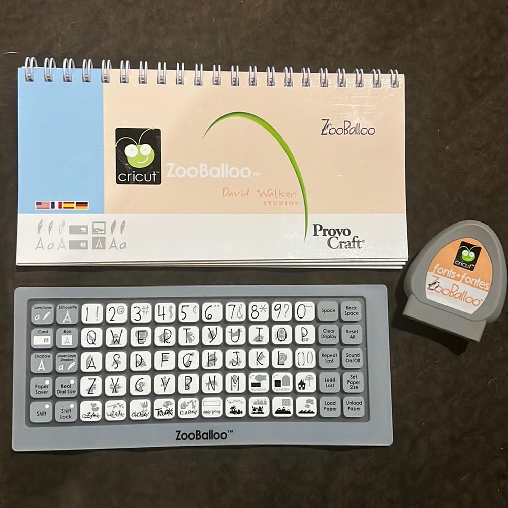 CRICUT - ZooBalloo - Provo Craft 2006